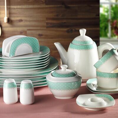 Aryıldız Porselen Kahvaltı Takımı 51003 43 Parça - ARYILDIZ