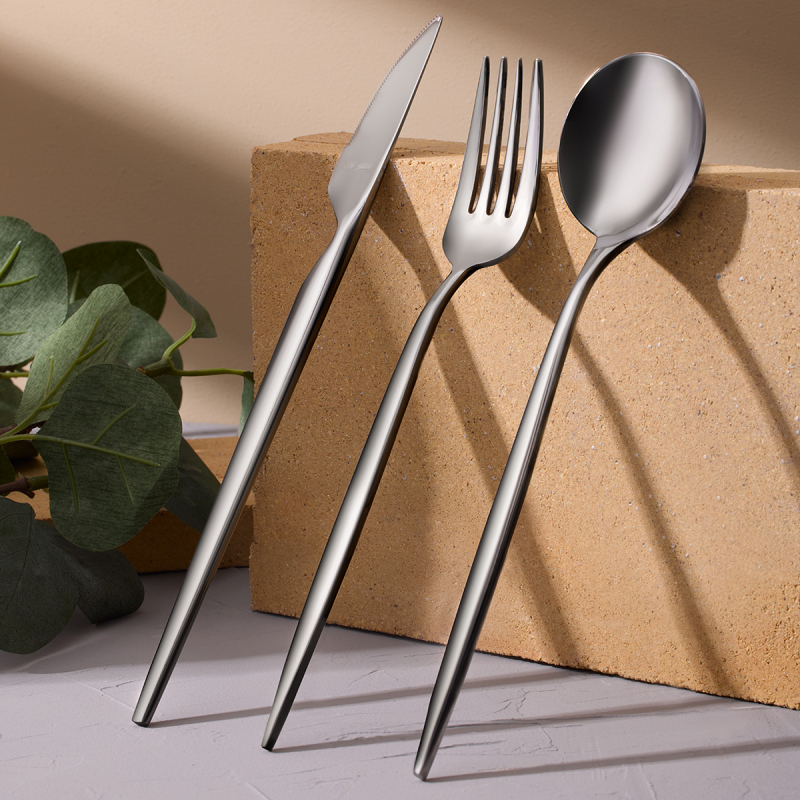 Aryıldız Porto 36 Parça 6 Kişilik Çatal Kaşık Bıçak Takımı - 1