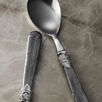 Aryıldız Positano 2 Parça Salata Servis Seti Gri - 2