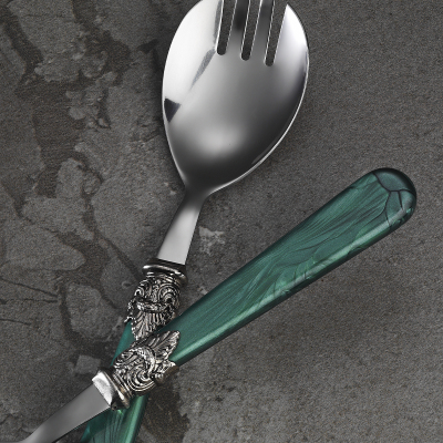 Aryıldız Positano 2 Parça Salata Servis Seti Yeşil - 2