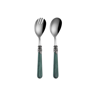 Aryıldız Positano 2 Parça Salata Servis Seti Yeşil - 3