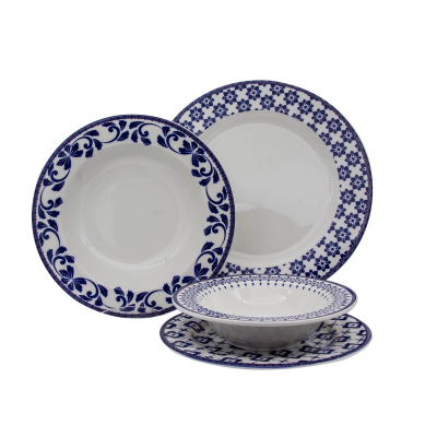 Aryıldız Prestige Porselen 24 Parça 6 Kişilik Yemek Takımı - ARYILDIZ