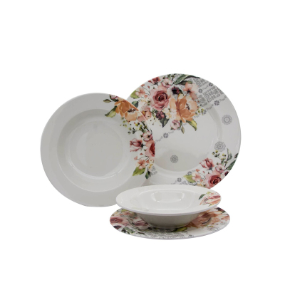 Aryıldız Prestige Porselen 24 Parça 6 Kişilik Yemek Takımı - ARYILDIZ