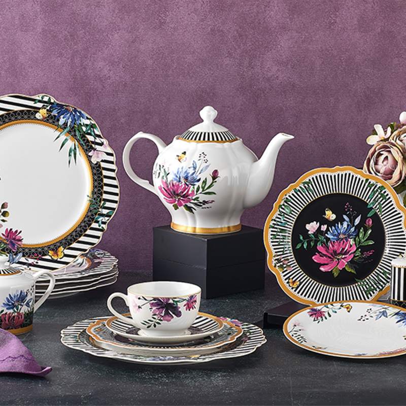 Aryıldız Porselen 30 Parça 6 Kişilik Kahvaltı Takımı - 1