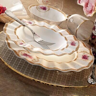 Aryıldız Prestige Porselen 83 Parça 12 Kişilik Yemek Takımı 30058 - ARYILDIZ