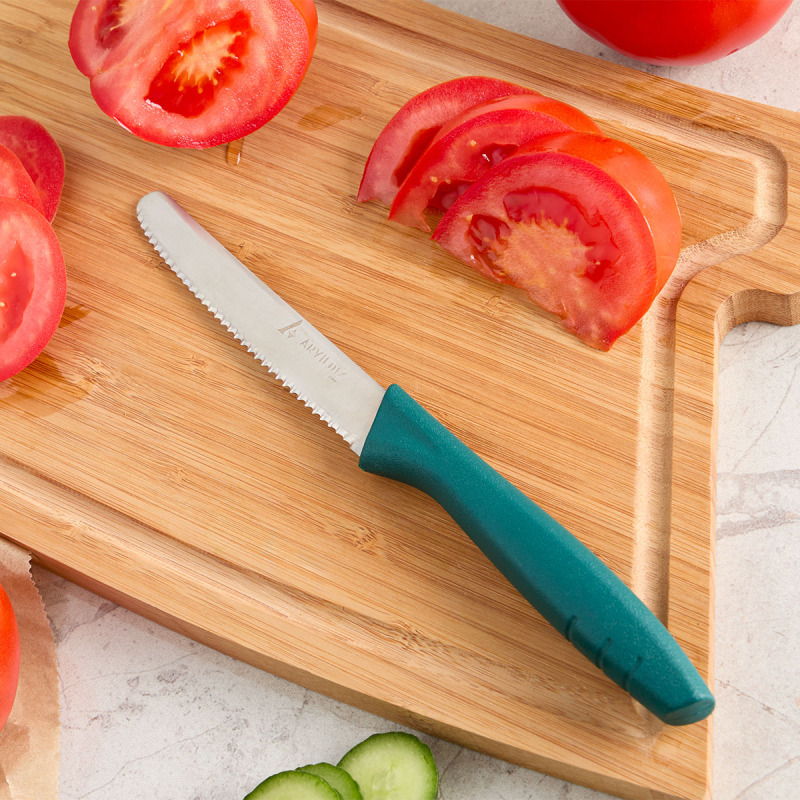 Aryıldız Primo Domates Bıçağı Yeşil 10 cm - 1