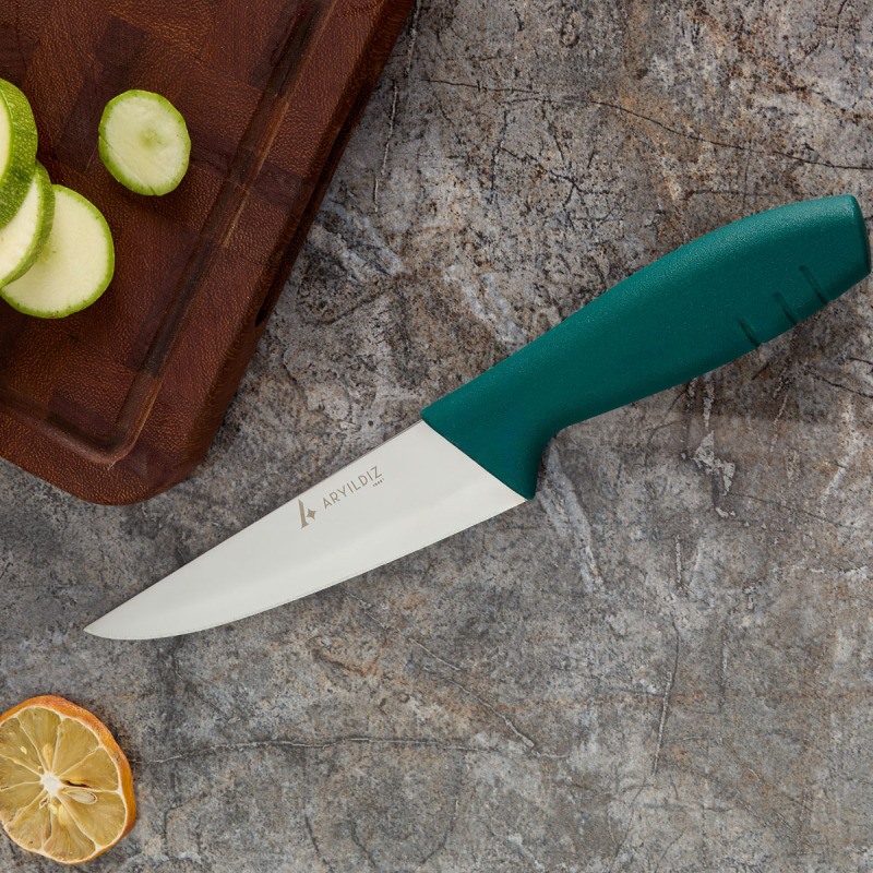 Aryıldız Primo Et Bıçağı Petrol Yeşili 14,5 cm - 1