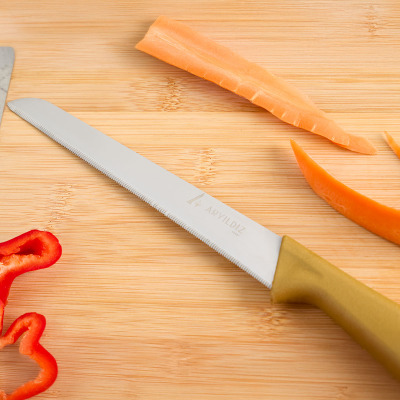 Aryıldız Primo Lazer Ekmek Bıçağı Gold 17 cm - 2