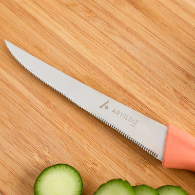 Aryıldız Primo Lazer Sebze Bıçağı Somon 11 cm - 2