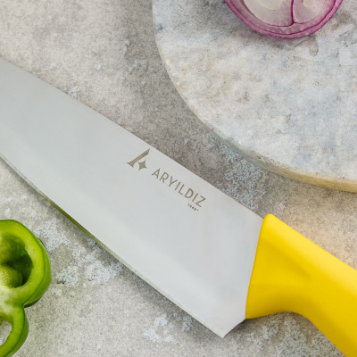 Aryıldız Primo Sef Bıçağı Sarı 19 cm - 2