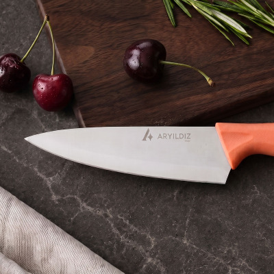 Aryıldız Primo Şef Bıçağı Somon 19 cm - 2