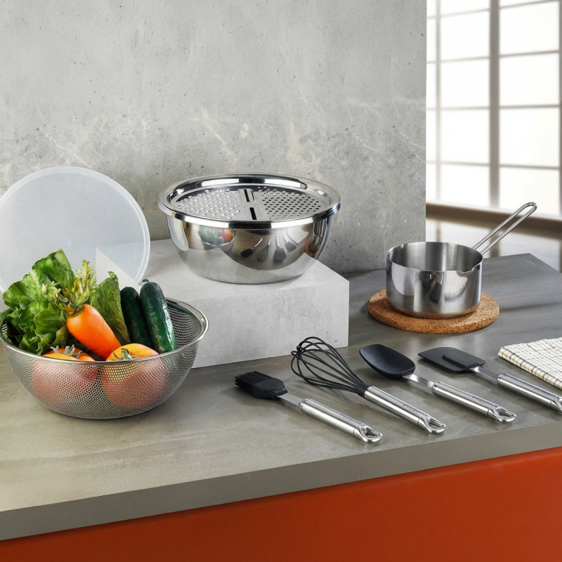 Aryıldız Pro Chef 9 Parça Mutfak Hazırlık Seti - 1