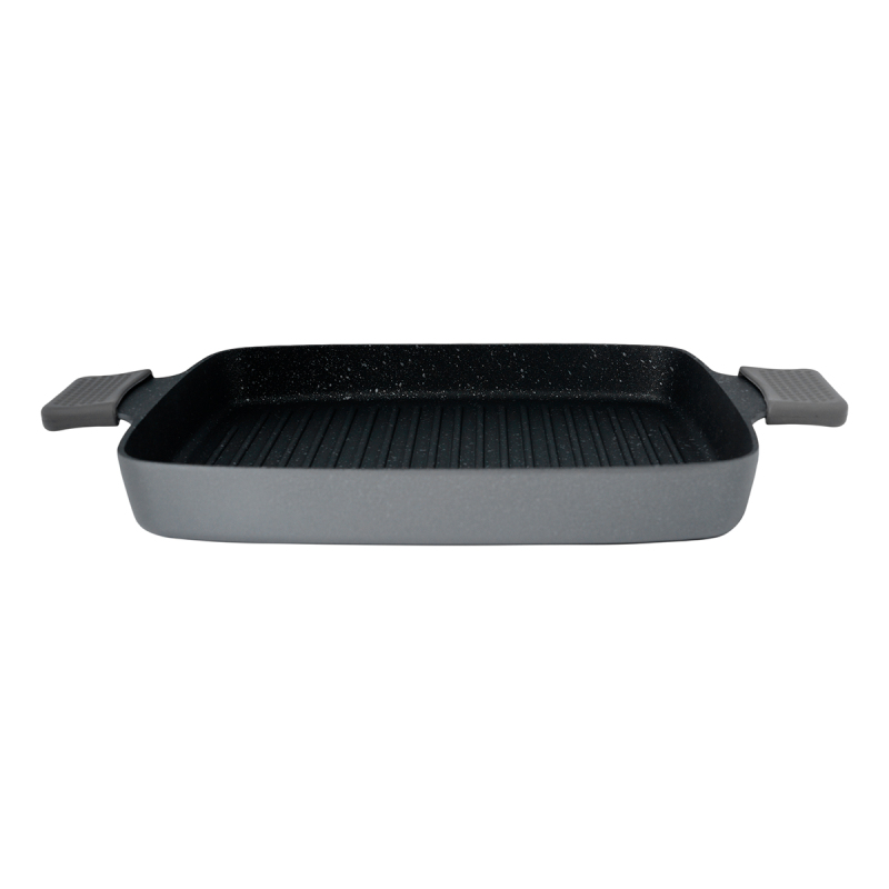 Aryıldız Pro Grade Grill Tava Gri 30x25 Cm - 6