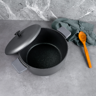 Aryıldız Pro Grade Tencere Gri 24 Cm - ARYILDIZ