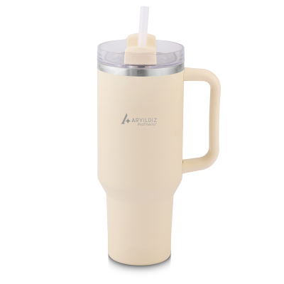 Aryıldız Protherm Flow Up Termos Krem 900 ml - 2