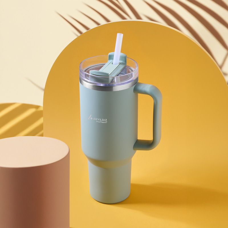 Aryıldız Protherm Flow Up Termos Mint 900 ml - 1