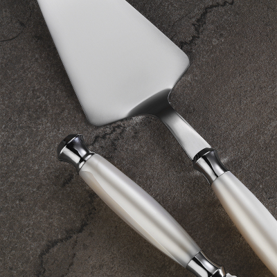 Aryıldız Ravello 2 Parça Kek Servis Seti Krem - 2