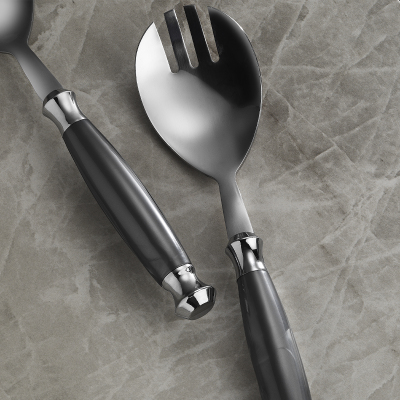 Aryıldız Ravello 2 Parça Salata Servis Seti Gri - 2