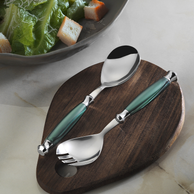 Aryıldız Ravello 2 Parça Salata Servis Seti Yeşil - 1