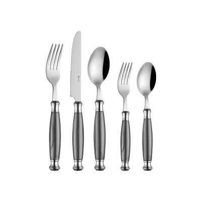 Aryıldız Ravello 30 Parça Çatal Kaşık Bıçak Takımı Gri - 6