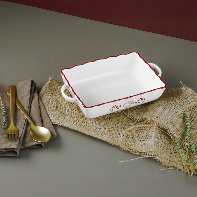 Aryıldız Red Bird Fırın Kabı 25 cm - 5