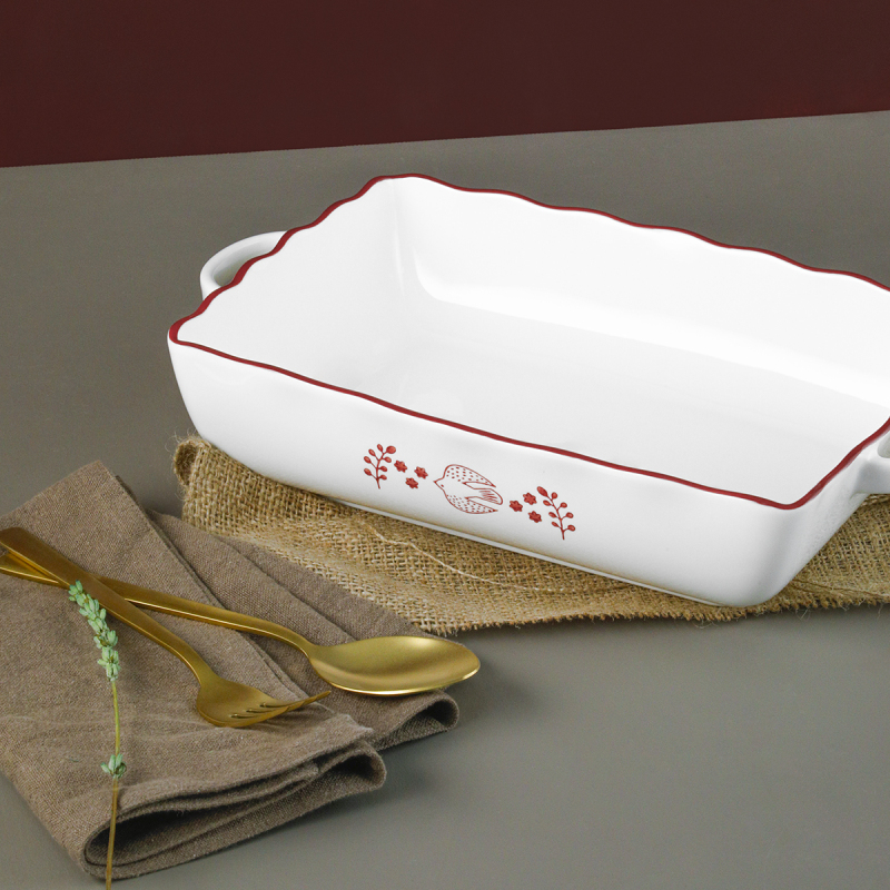 Aryıldız Red Bird Fırın Kabı 32 cm - 4