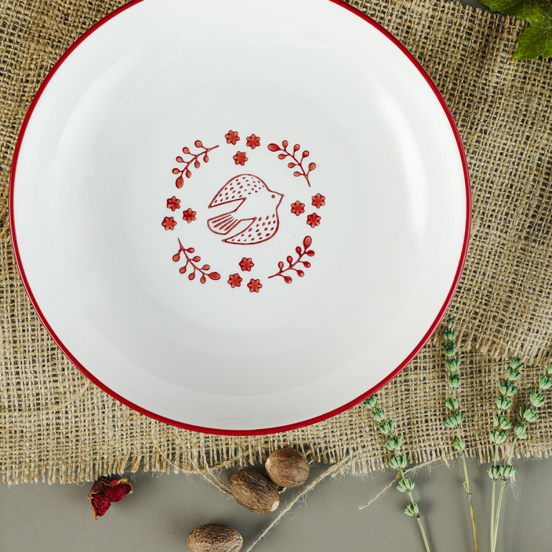 Aryıldız Red Bird Tabak 20 cm - 2