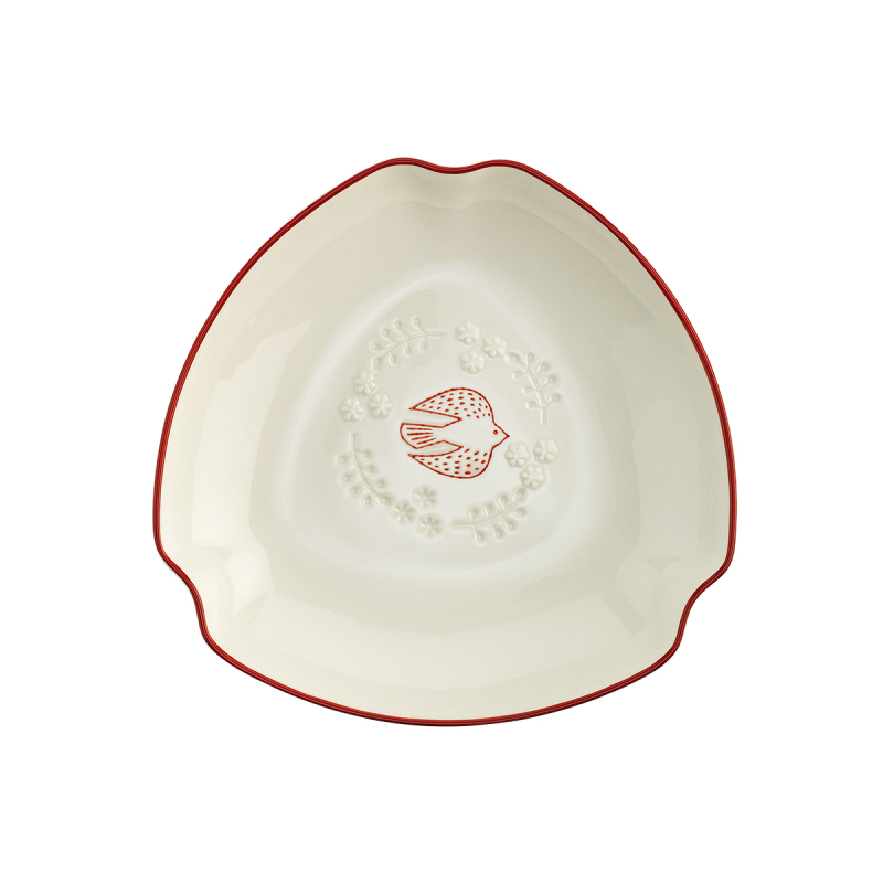 Aryıldız Red Bird Üçgen Tabak 20 cm - 5