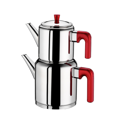 Aryıldız Roma Büyük Çaydanlık Red - ARYILDIZ