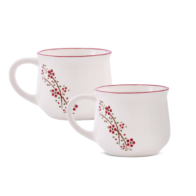 Aryıldız Rosella 2’li Seramik Kupa Kırmızı 150 ml - 4