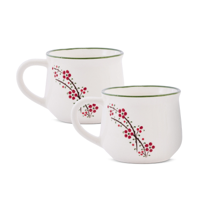 Aryıldız Rosella 2’li Seramik Kupa Yeşil 150 ml - 4