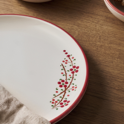 Aryıldız Rosella Kırmızı 10 Parça 4 Kişilik Kahvaltı Takımı - 4