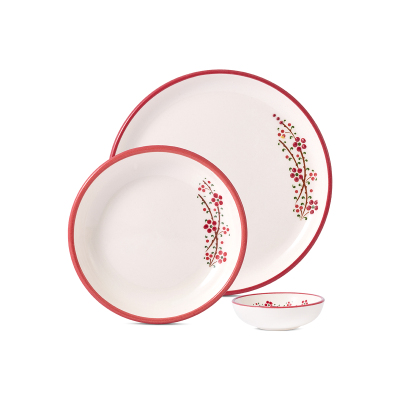 Aryıldız Rosella Kırmızı 10 Parça 4 Kişilik Kahvaltı Takımı - 5