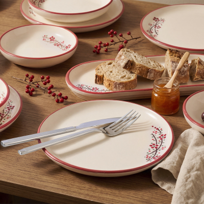 Aryıldız Rosella Kırmızı 14 Parça 6 Kişilik Kahvaltı Takımı - 3