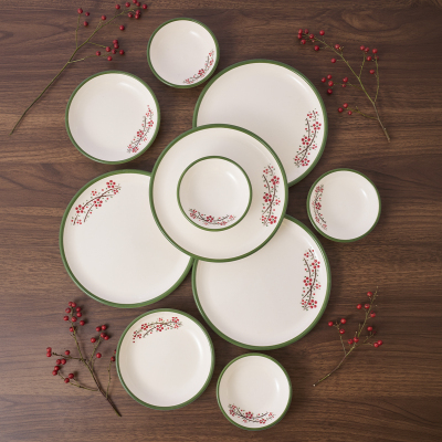 Aryıldız Rosella Yeşil 10 Parça 4 Kişilik Kahvaltı Takımı - 2