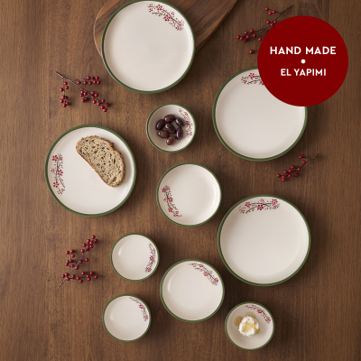 Aryıldız Rosella Yeşil 10 Parça 4 Kişilik Kahvaltı Takımı - ARYILDIZ