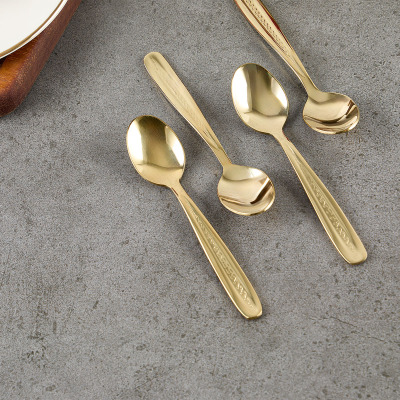 Aryıldız Sarmaşık 6'lı Çay Kaşığı Gold - 3