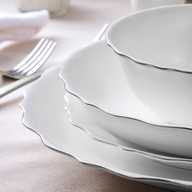 Aryıldız Seawave Platin 60 Parça 12 Kişilik Yemek Takımı - 4