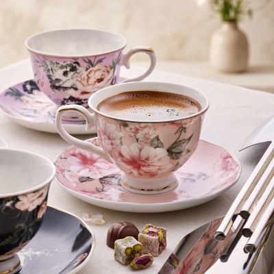 Aryıldız Secret 6 Kişilik 12 Parça Kahve Fincan Takımı - 3