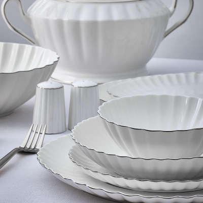 Aryıldız Sintra Platin 60 Parça 12 Kişilik Yemek Takımı - 2