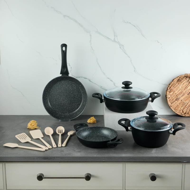 Aryıldız Solido Premium 12 Parça Tencere Seti - 1