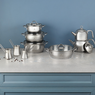 Aryıldız Solo 16 Parça Çelik Çeyiz Seti - ARYILDIZ