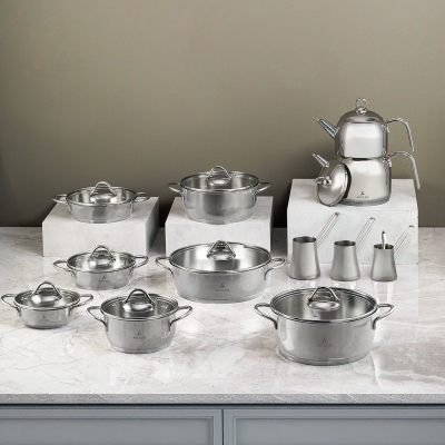 Aryıldız Solo 22 Parça Çelik Çeyiz Seti - ARYILDIZ