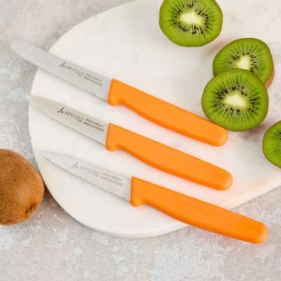 Aryıldız Solo 3 Parça Bıçak Seti Turuncu - 1