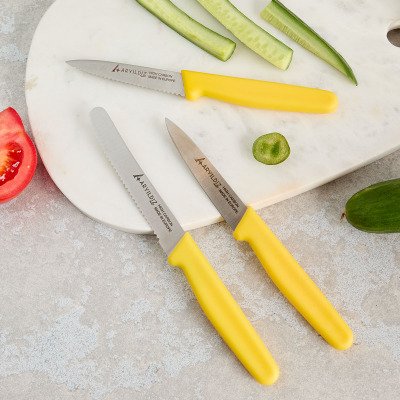 Aryıldız Solo 3 Parça Bıçak Seti Sarı - ARYILDIZ