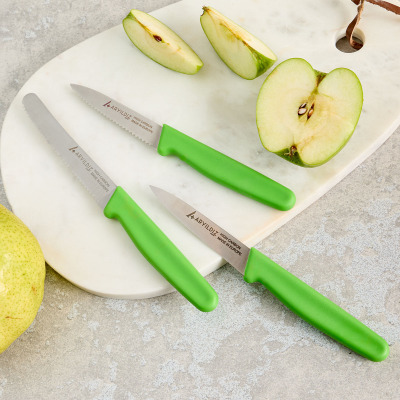 Aryıldız Solo 3 Parça Bıçak Seti Yeşil - ARYILDIZ