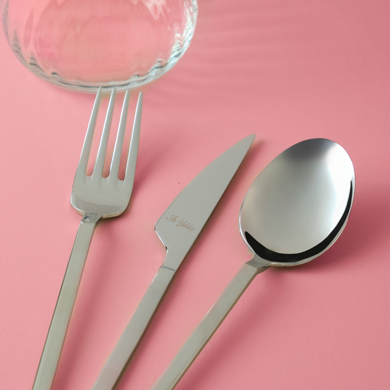 Aryıldız Solo 60 Parça 12 Kişilik Çatal Kaşık Bıçak Takımı - 4