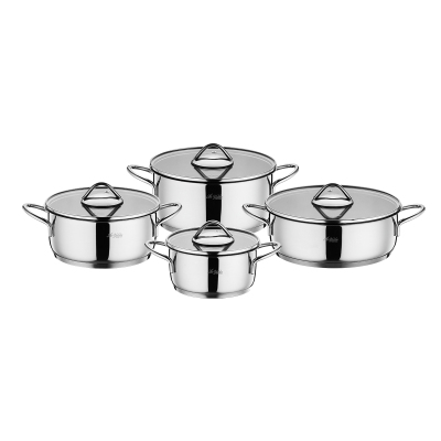 Aryıldız Solo 8 Parça Çelik Tencere Seti - 3