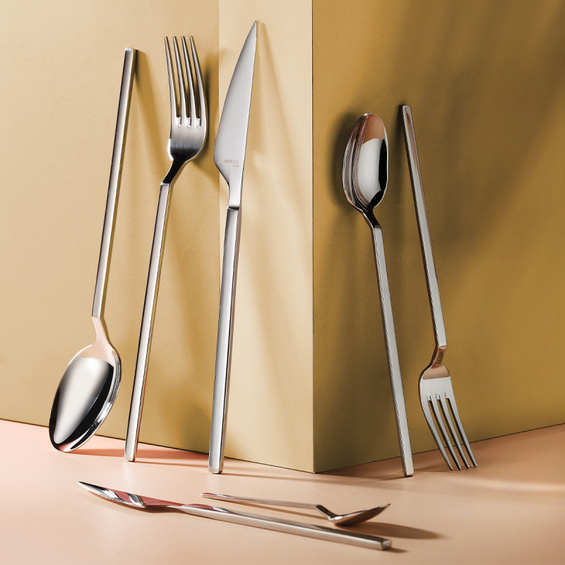 Aryıldız Solo 89 Parça 12 Kişilik Çatal Kaşık Bıçak Takımı - 1