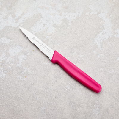 Aryıldız Solo Tırtıklı Sebze Bıçağı Pembe 10 cm - 6